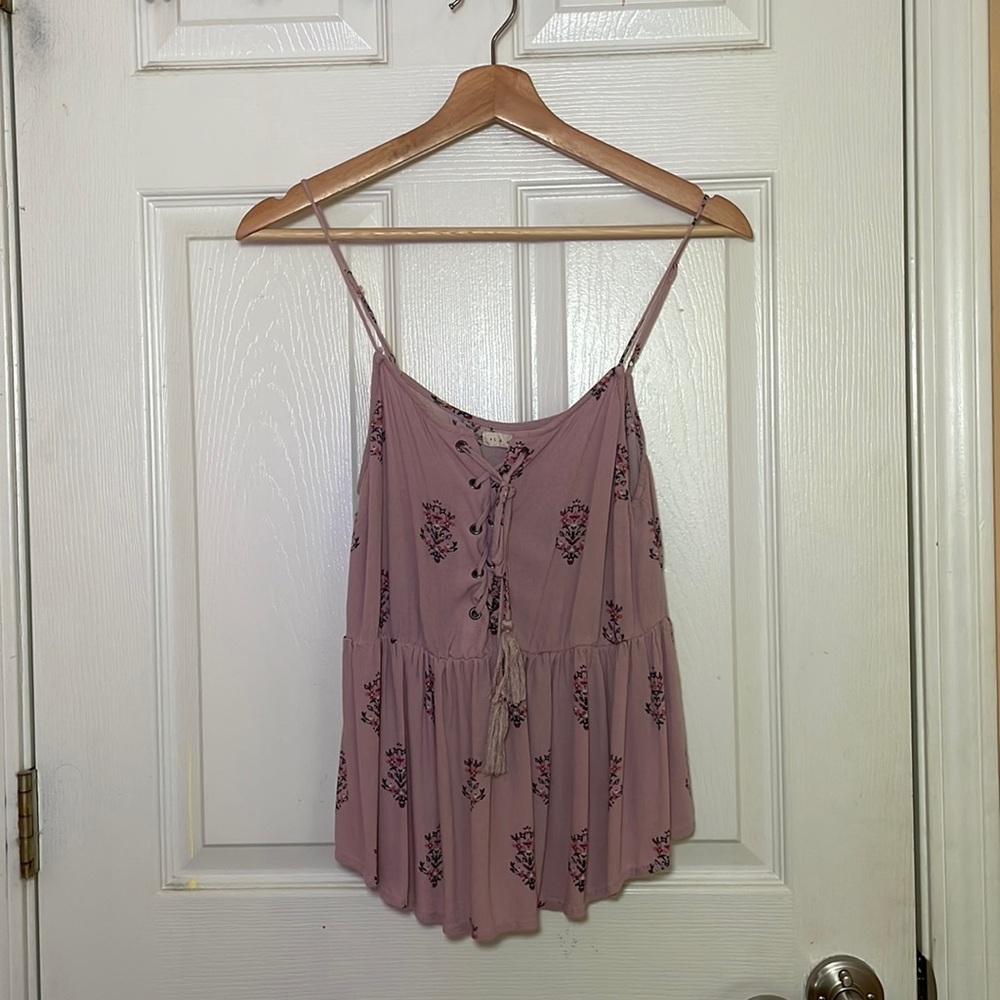 Cute pink tank top